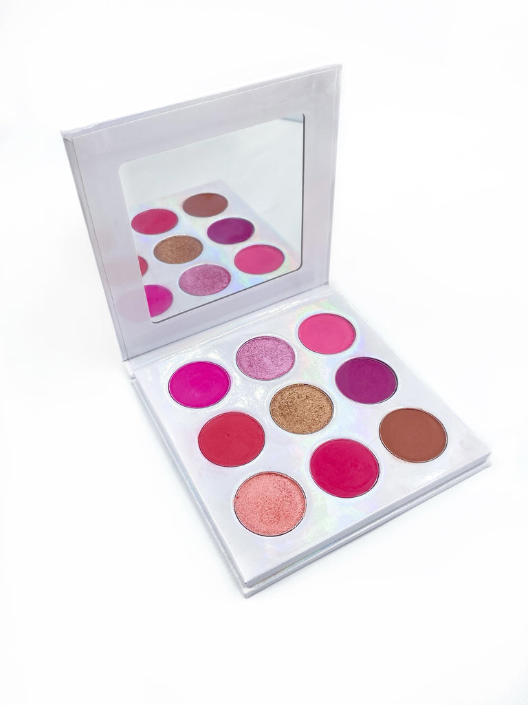 eyeshadow purple valentines day palette shimmer colours pinks smooth brown white makeup cosmetics nz beauty fashion 